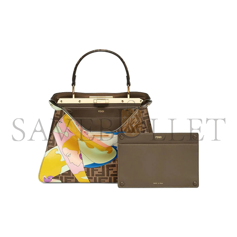 F**di peekaboo iseeu tote 8bn321ajhrf1hby (18*13*6.5m)